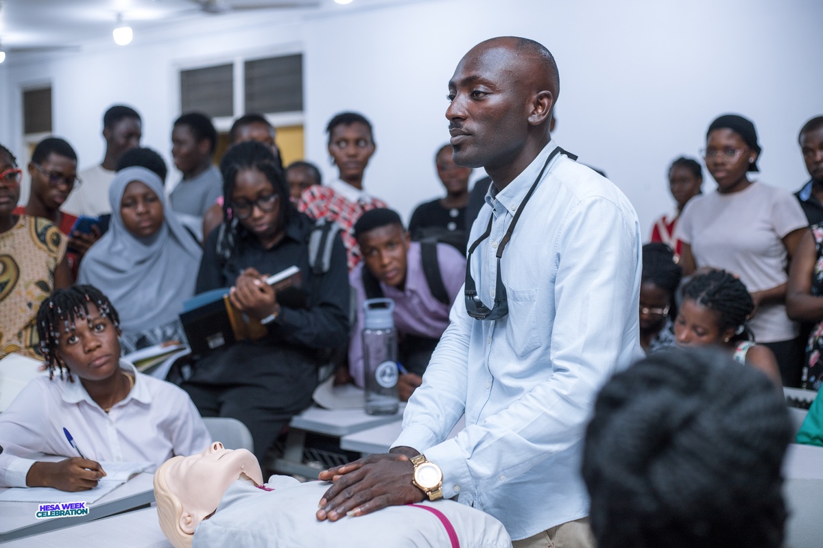 KNUST Health Students Gain Life-saving First Aid Skills In Hands-on Training